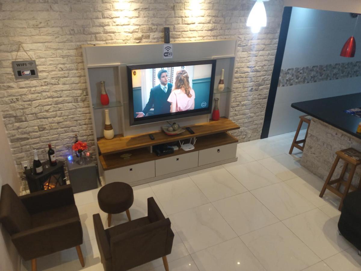 Casa Moderna e Aconchegante com Piscina Aquecida e Lareira a Apenas 50 mts da Praia Praia Grande (Santos) Exterior foto